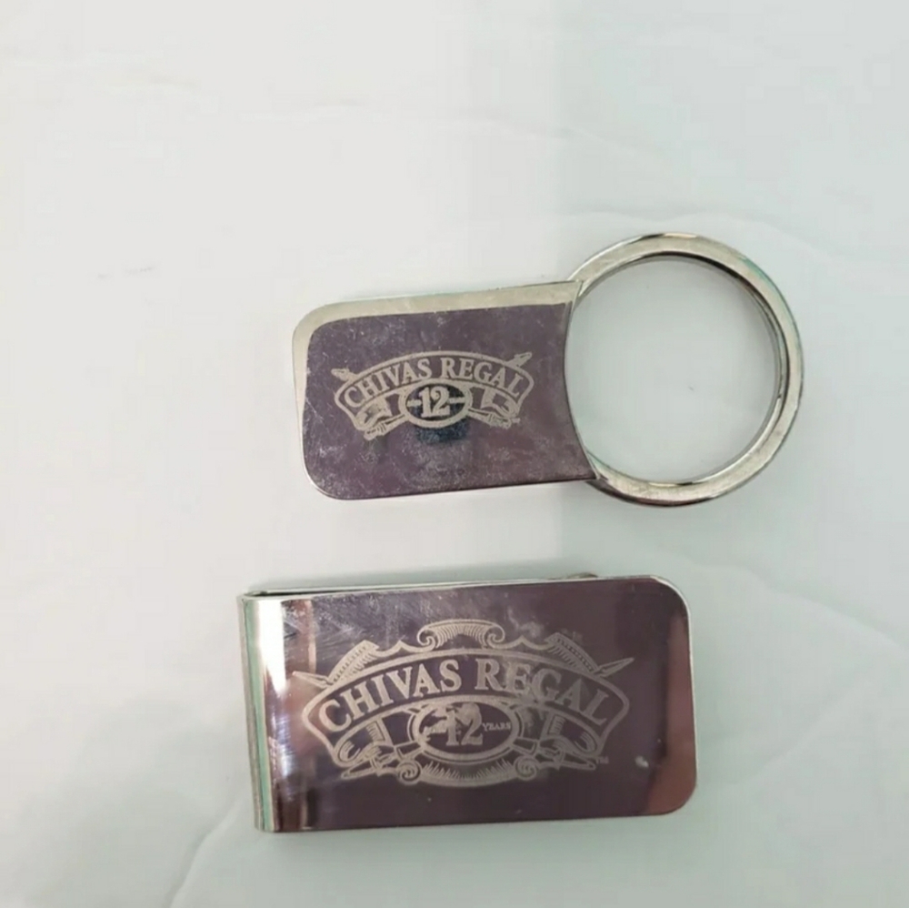 Chivas Regal Money Clip & Keychain